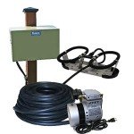 Kasco Pond Aeration System with Post Mount Diffuser