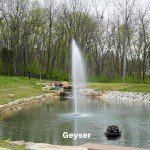 1.75 HP Floating Pond Fountain with LED Lights