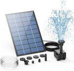 Solar Floating Fountain Pump for Bird Baths