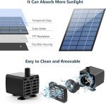 Solar Floating Fountain Pump for Bird Baths