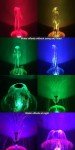 Submersible 660GPH Pond Fountain Pump with LED Light