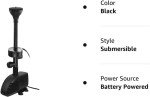 Submersible 660GPH Pond Fountain Pump with LED Light