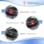 Yzert Solar Fountain with Battery Indicator & 2000mAh