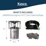 Kasco 1 HP Pond Deicer with 50 ft Cord