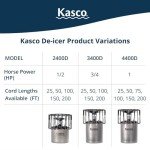 Kasco 1 HP Pond Deicer with 50 ft Cord
