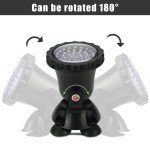 36 RGB LED Submersible Pond Spotlights with Remote