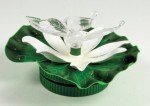 Floating Butterfly LED Pond Light with Lily Pad