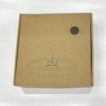 Solar Fountain with Orange Flower & 7 Nozzles