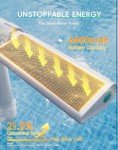Solar Fountain with Colorful Lights & Remote Control