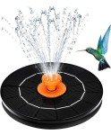 Upgraded Solar Bird Bath Fountain Pump