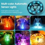 RGB Pond Fountain Kit with Filter and Pump 660GPH
