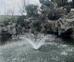 1HP Pond Fountain Aerator with Stainless Steel Pump