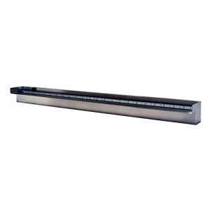 60" Color Changing Lighted Stainless Steel Spillway