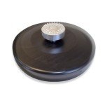 Compact Floating Fountain with LED Lights and Adjustable Spray