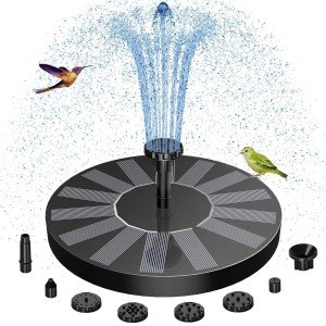 Solar Bird Bath Fountain Pump - 2.5W Upgrade