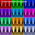 Solar RGB LED Pond Lights with Battery - 3 Pack