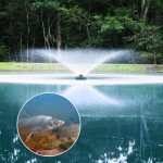 1HP Stainless Steel Floating Pond Fountain Aerator
