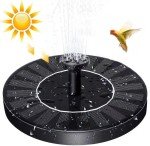 1.4W Solar Bird Bath Fountain Pump with 4 Nozzles