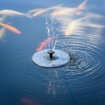 Solar Powered Bird Bath Fountain Pump Kit