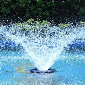 Large Floating Pond Fountain with 8000 GPH Pump