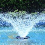 Large Floating Pond Fountain with 8000 GPH Pump