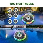 Solar Water Fountain with Disco LED Lights