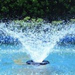 Large Floating Pond Fountain with 8000 GPH Pump