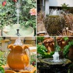 Solar Floating Fountain Pump for Bird Baths