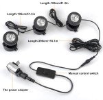 Warm White LED Underwater Pond Spotlights