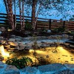 Warm White LED Underwater Pond Spotlights