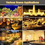 Warm White LED Underwater Pond Spotlights