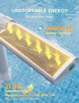 Solar Pool Fountain with Lights & Remote Control