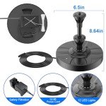 Yzert Electric 2-Tier Colorful Pond Fountain