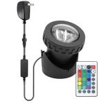 RGB Color Changing Pond Lights with Timer
