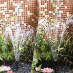 Versatile Plastic Fountain Nozzle for Gardens & Ponds