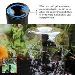 Versatile Plastic Fountain Nozzle for Gardens & Ponds