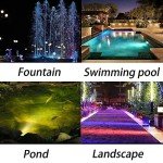 RGB Color Changing Pond Lights with Timer