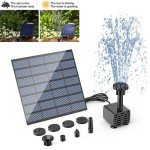 Solar Floating Fountain Pump for Bird Baths & Ponds