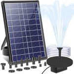 7.5W Solar Pond Pump with DIY Tubing