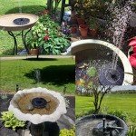 Solar Powered Bird Bath Fountain Pump Kit