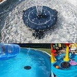 Solar Powered Bird Bath Fountain Pump Kit
