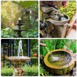 7.5W Solar Pond Pump with DIY Tubing