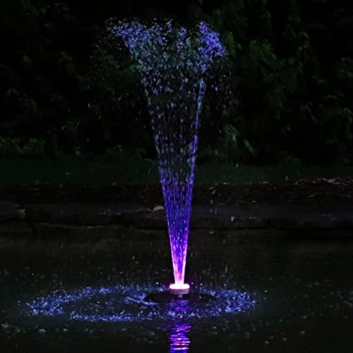 Custom Pro Floating Water Fountain with Color Changing LEDs