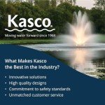 Kasco 3/4HP Surface Aerator with 100ft Power Cord