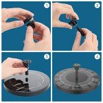 AISITIN 2.5W Solar Fountain Pump with 6 Nozzles