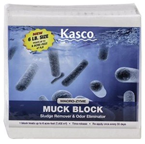 Kasco Muck Block: Natural Pond Sludge Remover