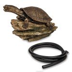 Aquascape Turtle Log Spitter Fountain for Ponds