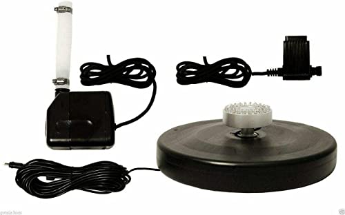 Custom Pro Floating Water Fountain with Color Changing LEDs