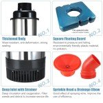 Goldlife 1HP Floating Pond Fountain Aerator