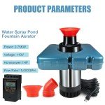 Goldlife 1HP Floating Pond Fountain Aerator